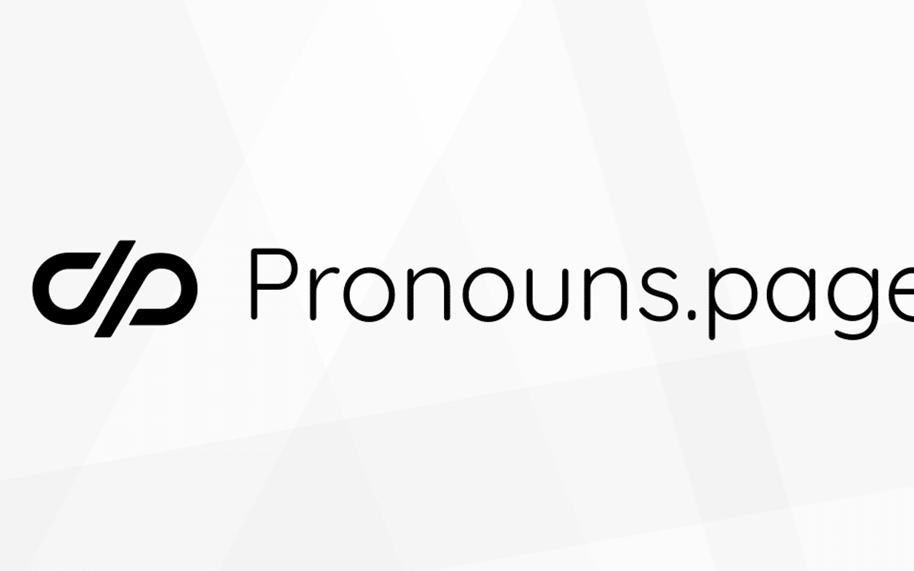 Homepage screenshot of ro.pronouns.page