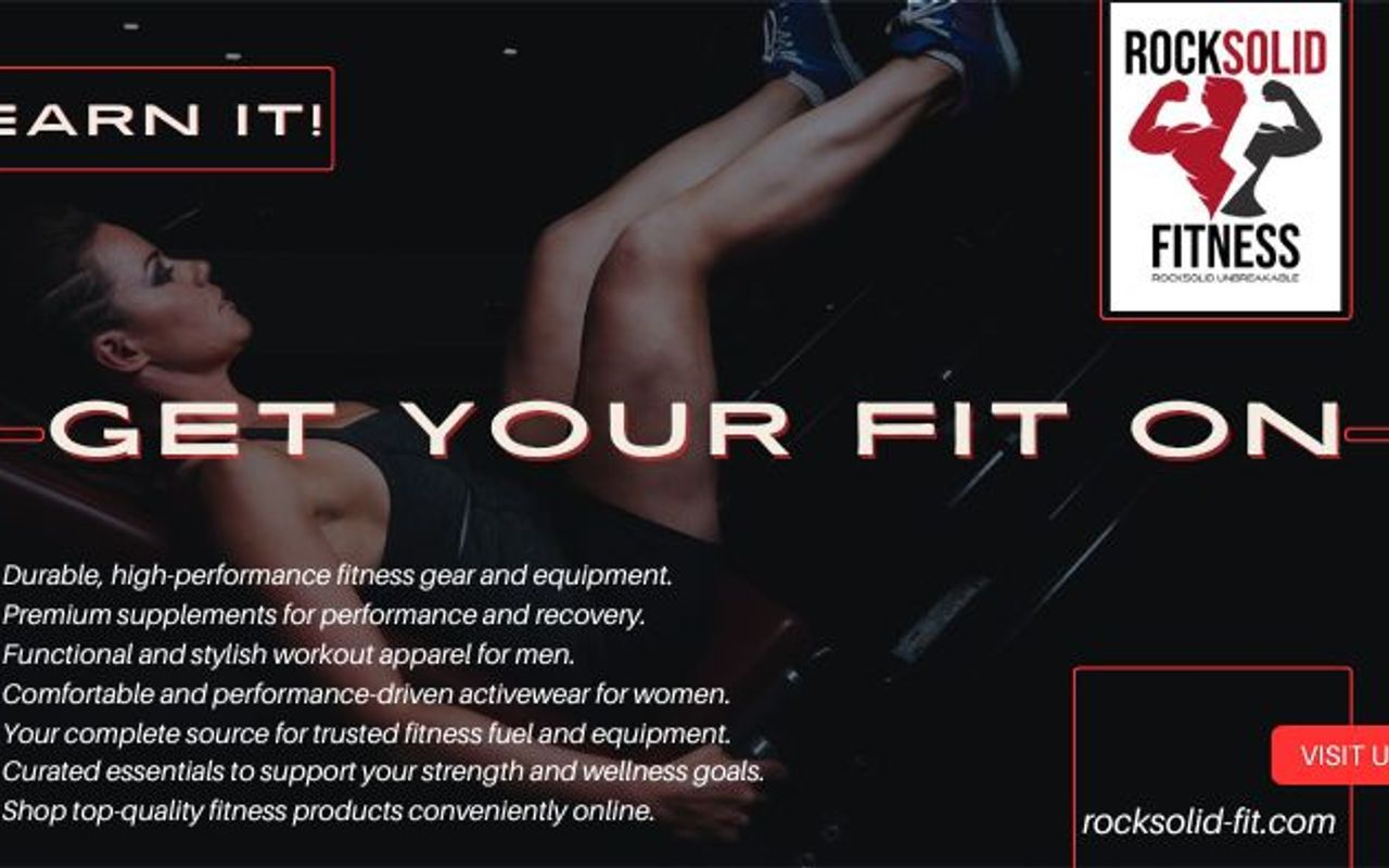 Homepage screenshot of rocksolid-fit.com.