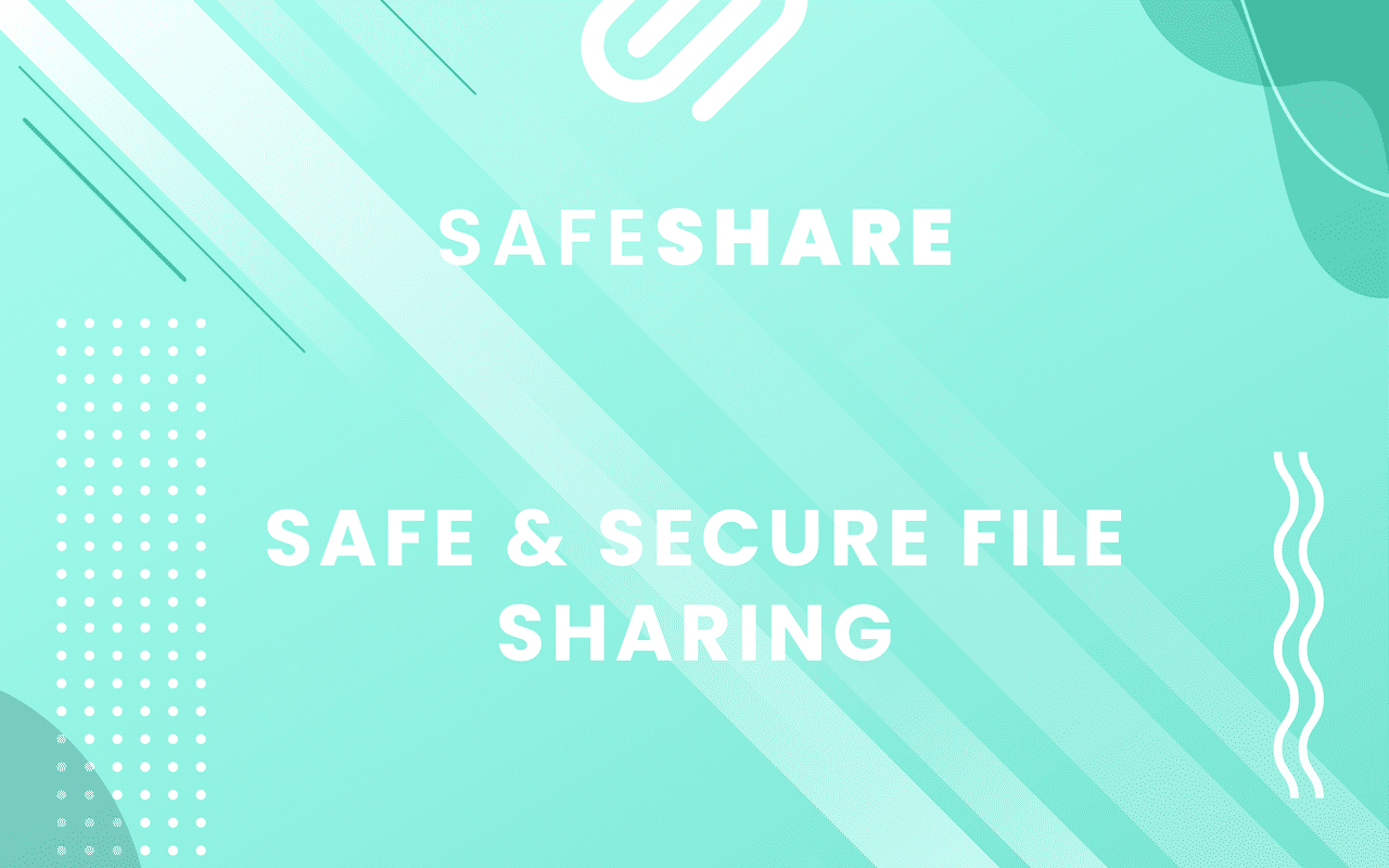 Homepage screenshot of safeshare.media