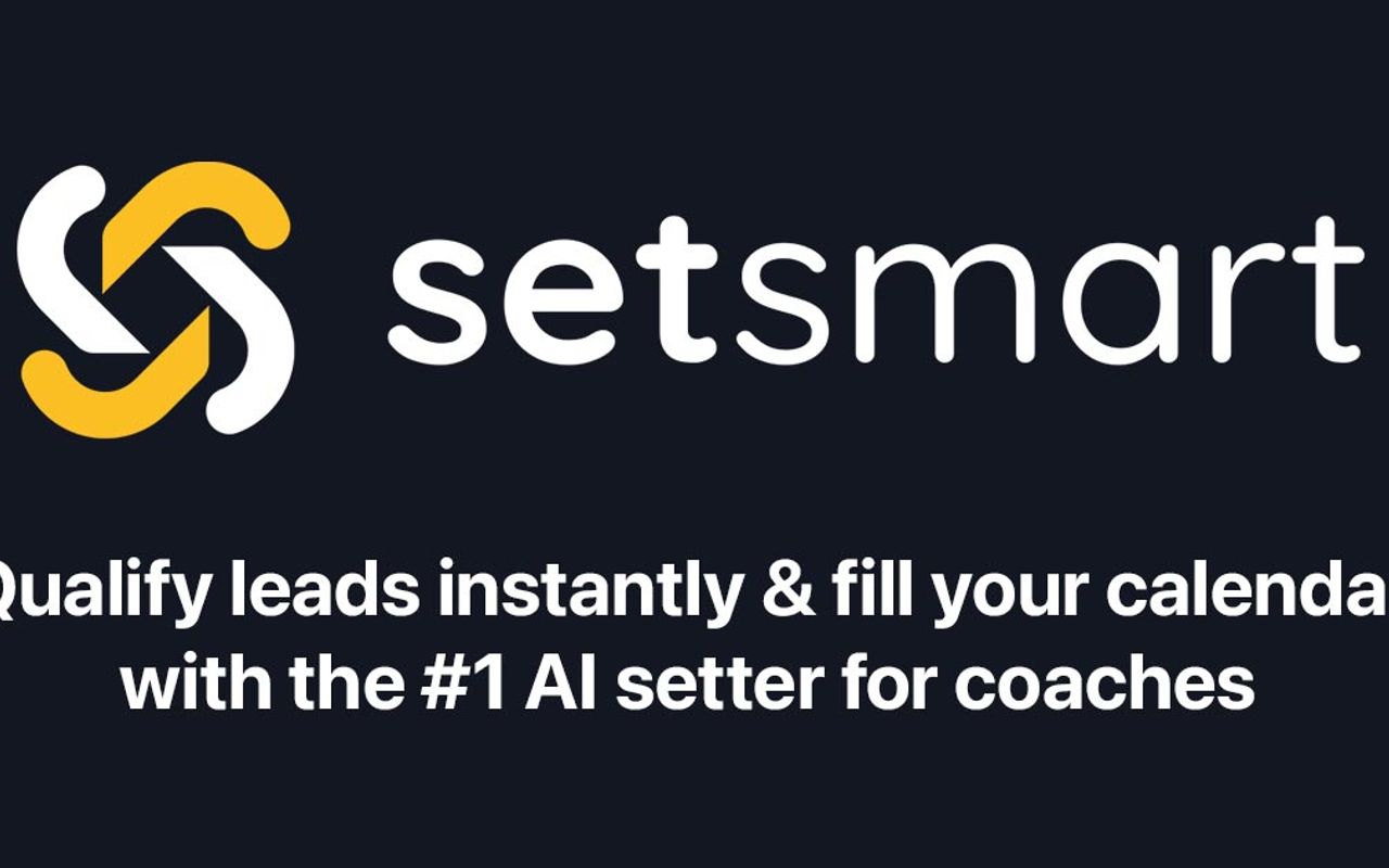 Homepage screenshot of setsmart.io