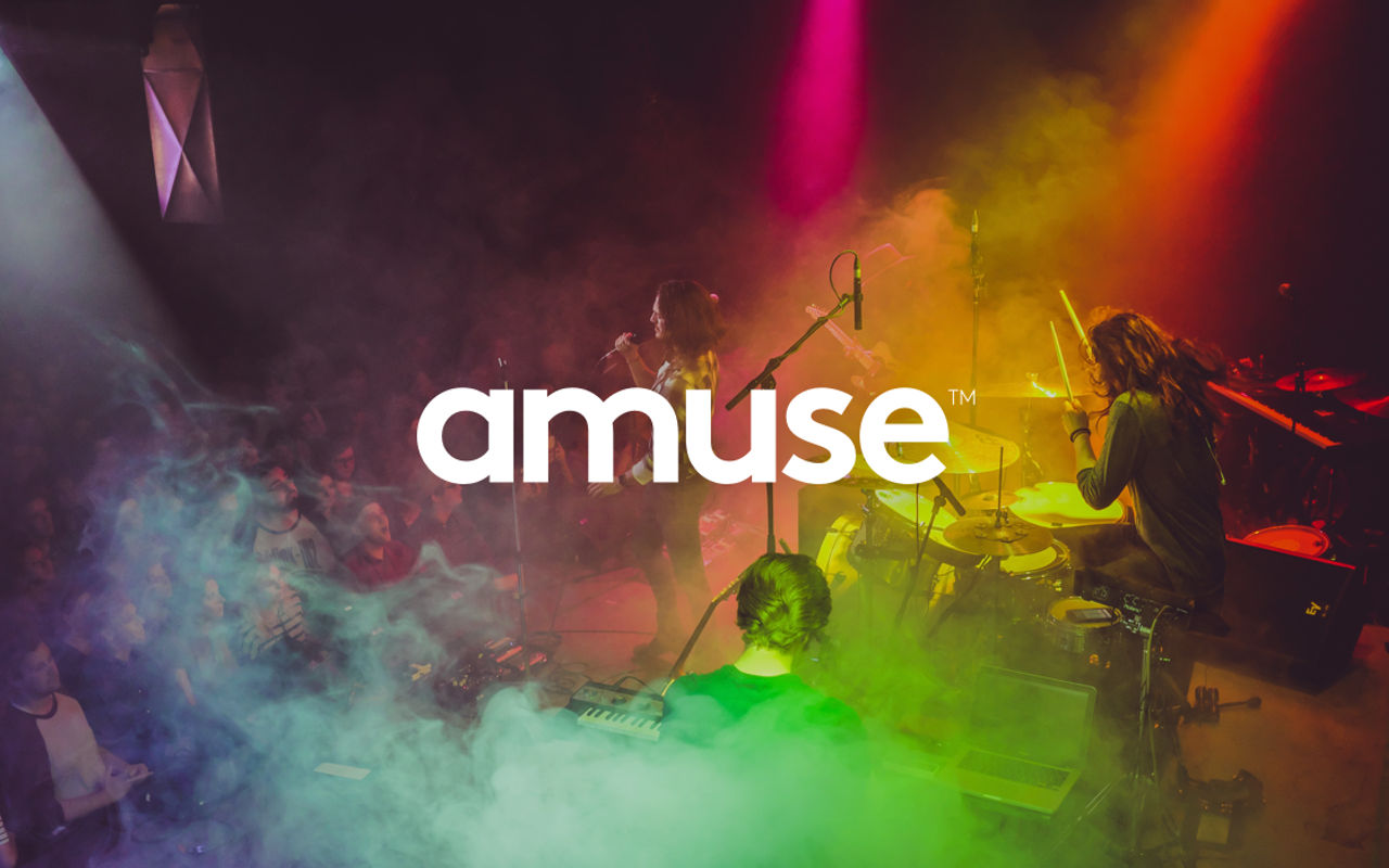 Homepage screenshot of share.amuse.io