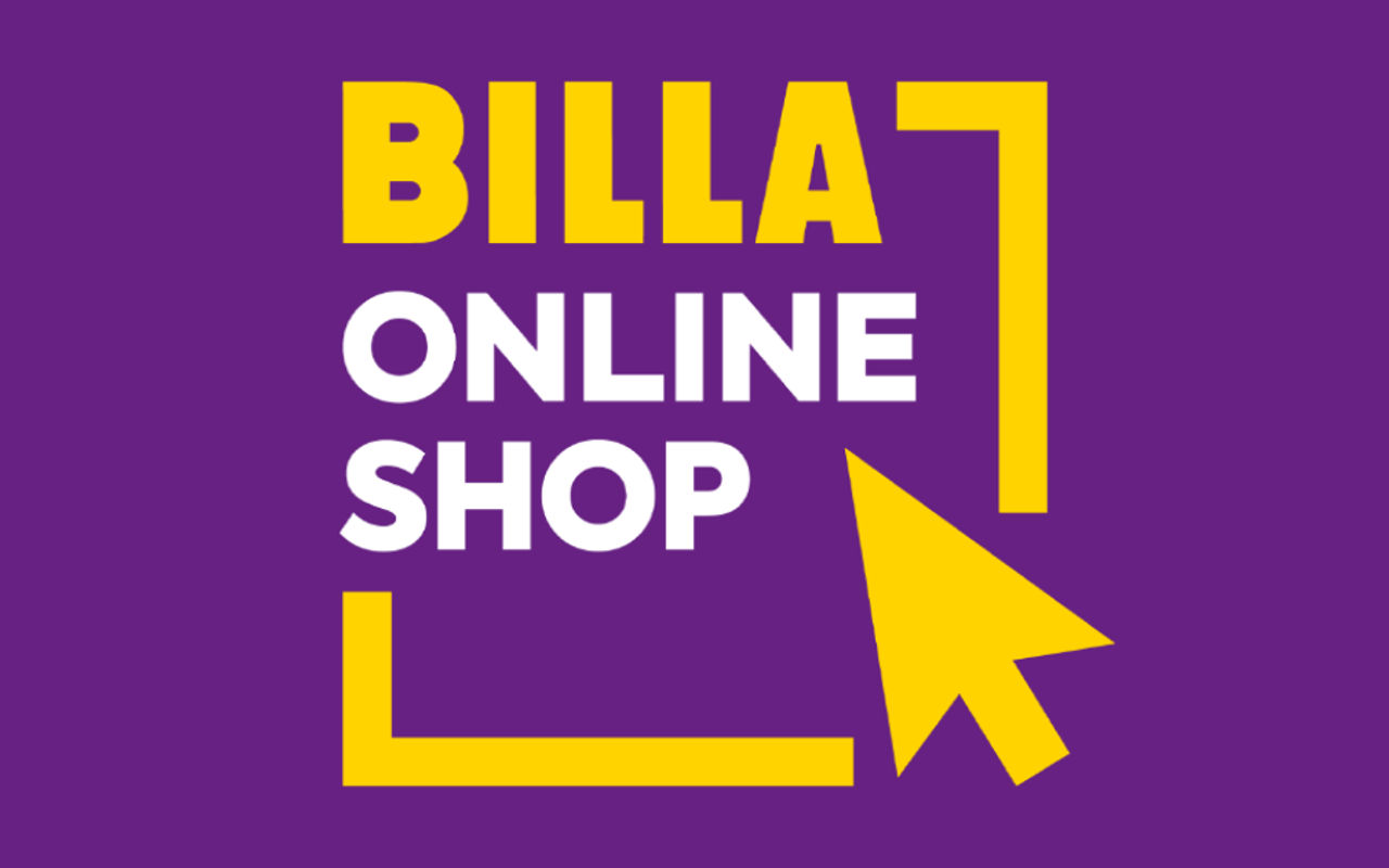Homepage screenshot of shop.billa.at