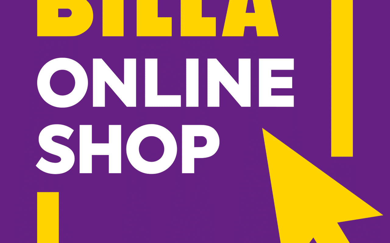 Homepage screenshot of shop.billa.at