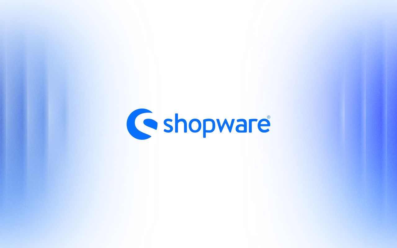 Homepage screenshot of shopware.com