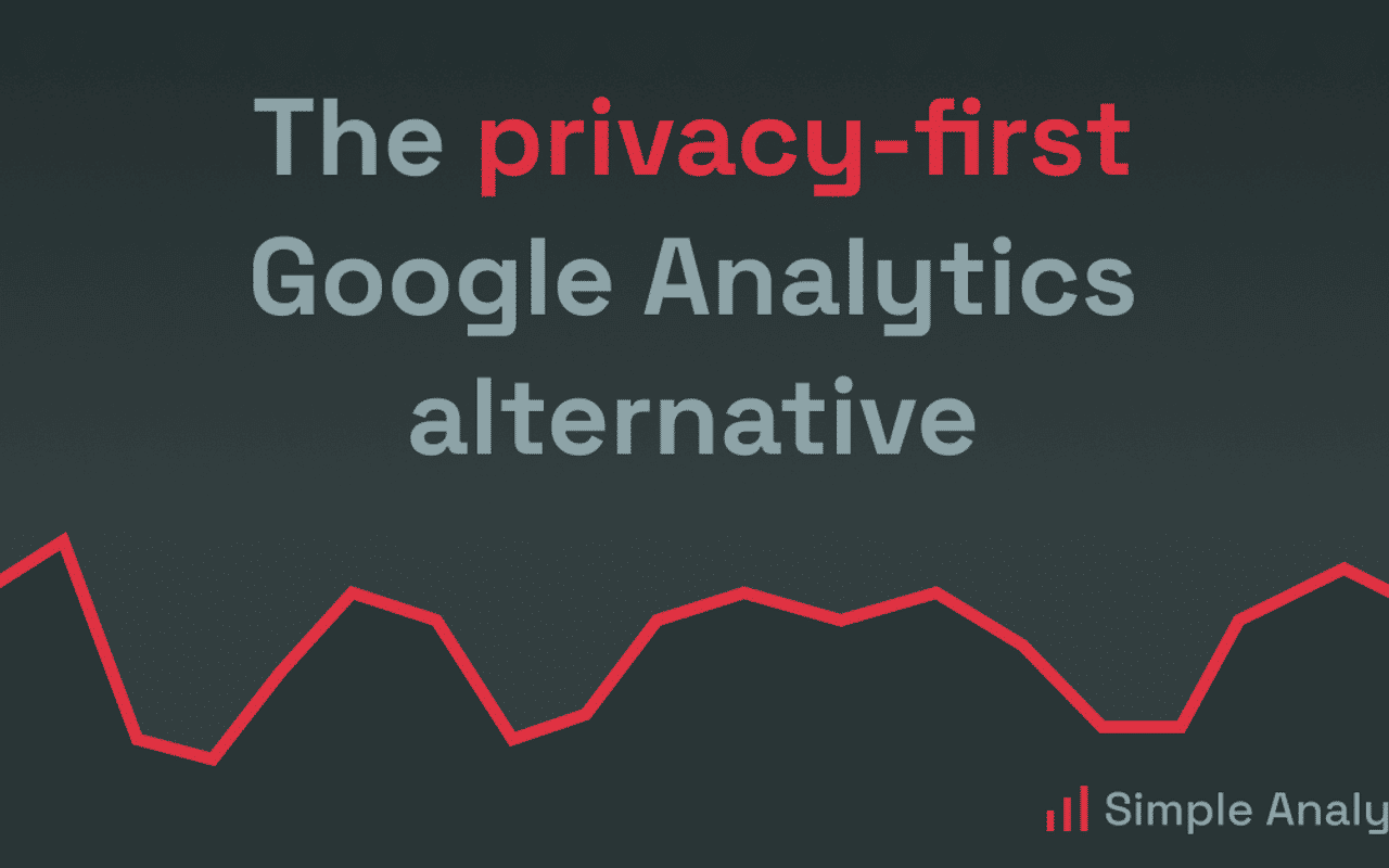 Homepage screenshot of simpleanalytics.com