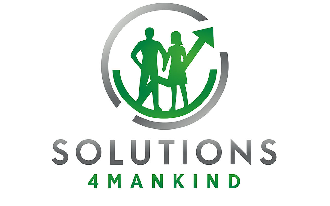 Homepage screenshot of solutions4mankind.net