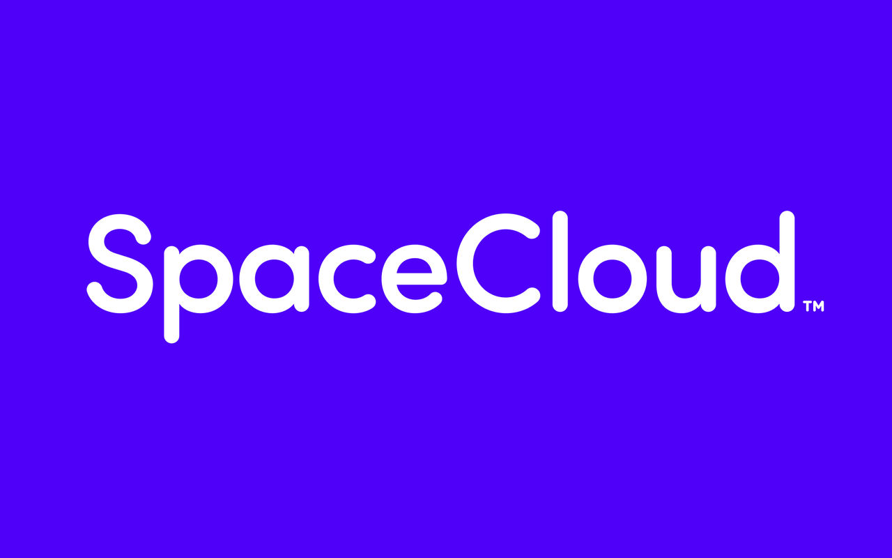 Homepage screenshot of spacecloud.kr