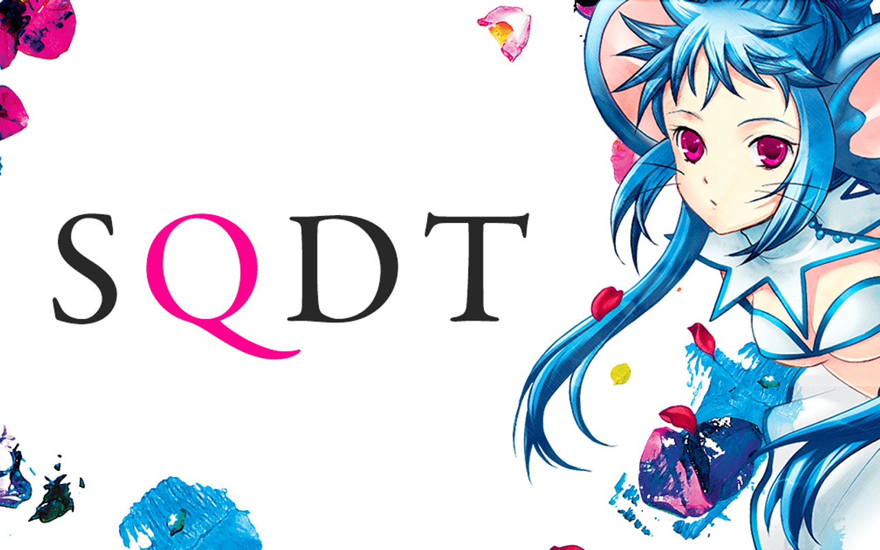 Homepage screenshot of sqdt.jp