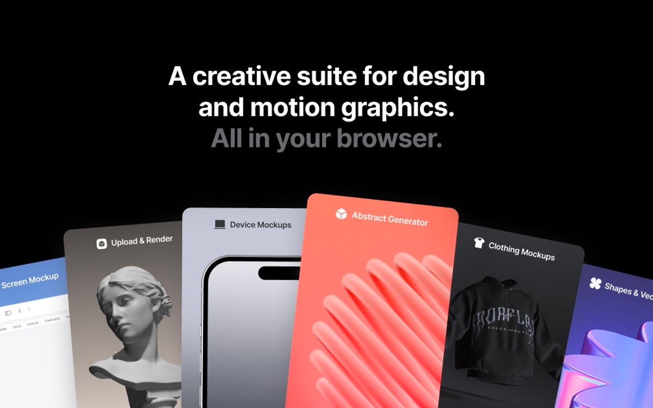 Homepage screenshot of studio.morflax.com