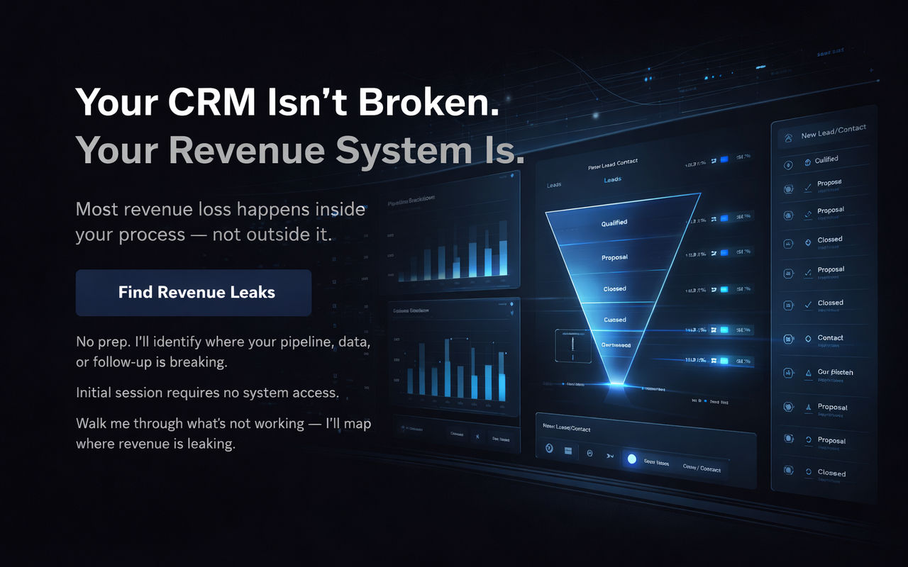 Homepage screenshot of systems.victor-consulting.com