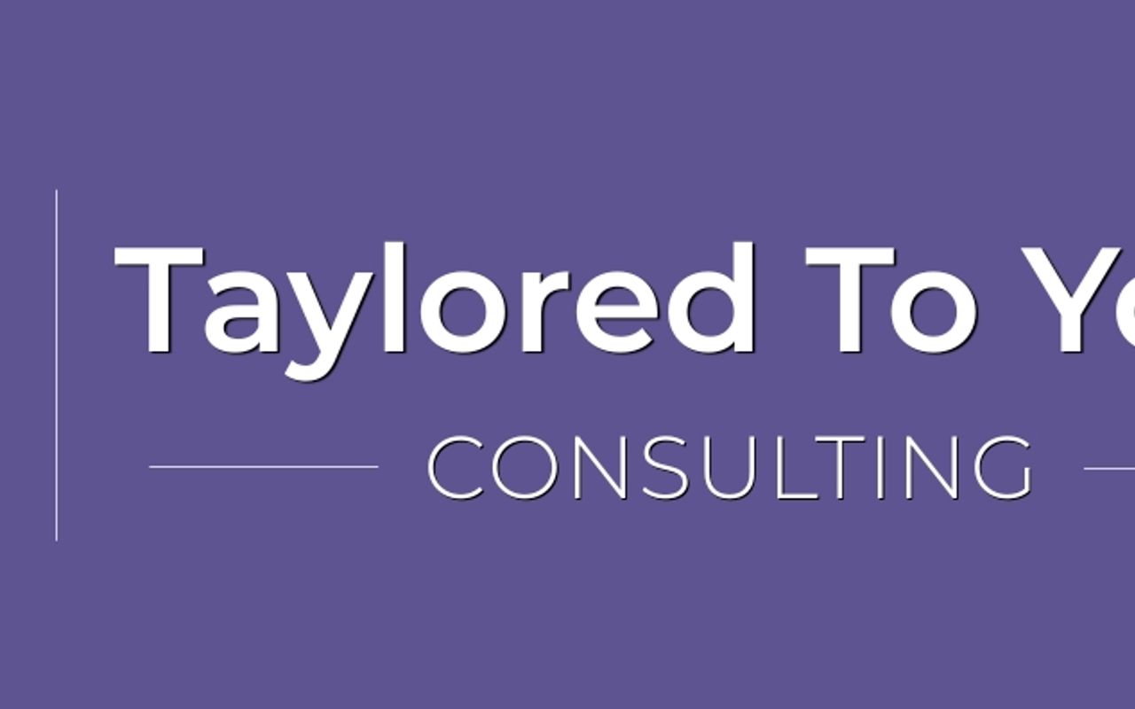 Homepage screenshot of tayloredtoyouconsulting.com