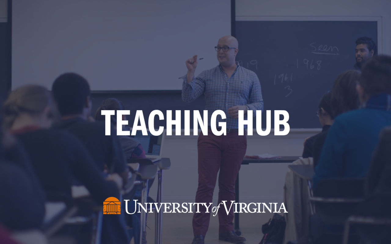 Homepage screenshot of teaching.virginia.edu