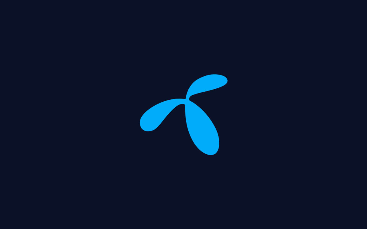Homepage screenshot of telenor.no