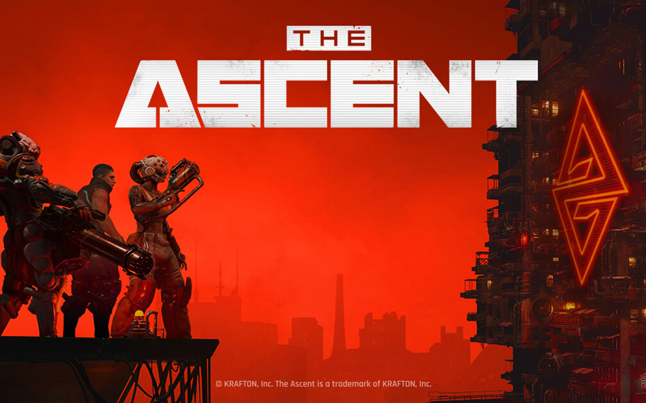 Homepage screenshot of theascent.krafton.com