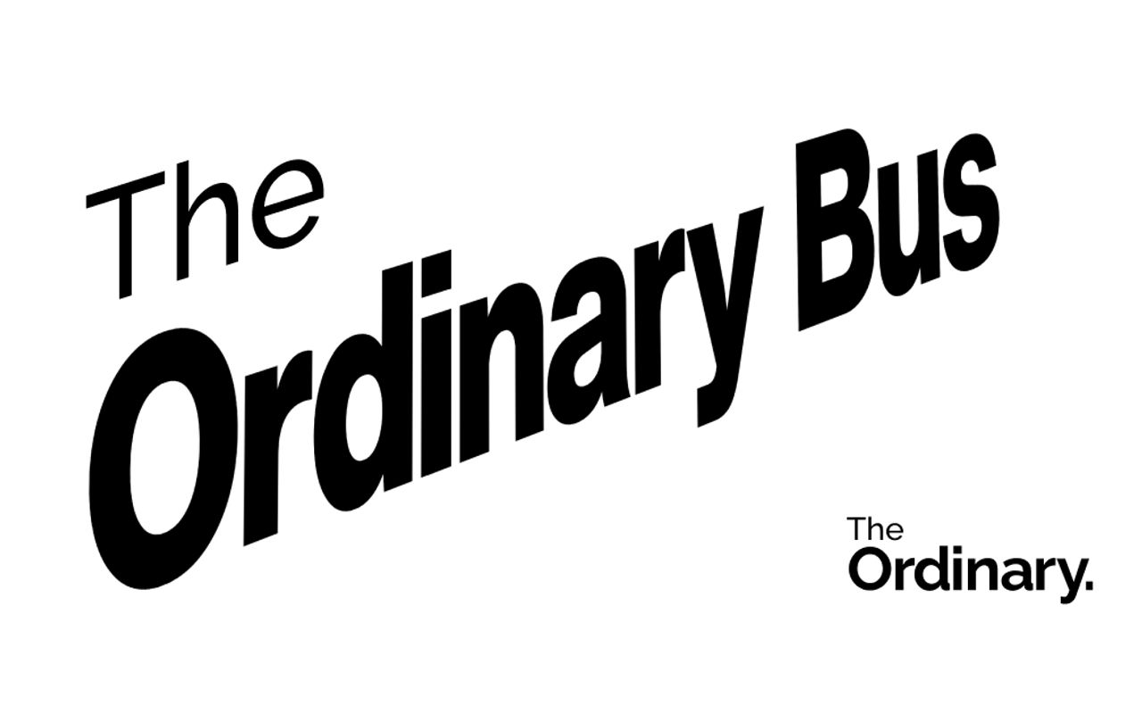 Homepage screenshot of theordinarybus.com