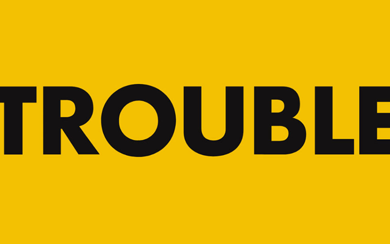 Homepage screenshot of thetroubleclub.com