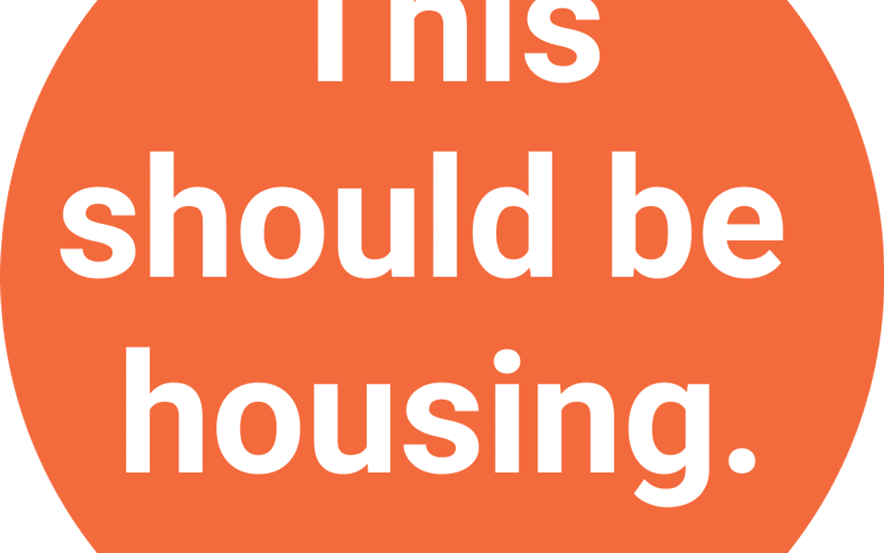 Homepage screenshot of thisshouldbehousing.com