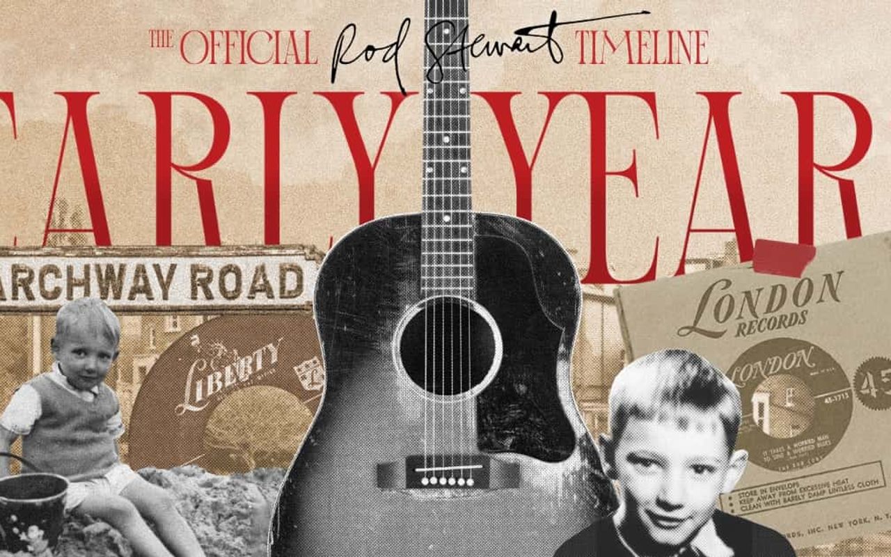 Homepage screenshot of timeline.rodstewart.com