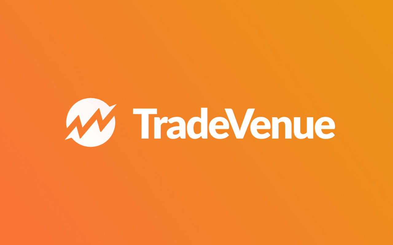 Homepage screenshot of tradevenue.se