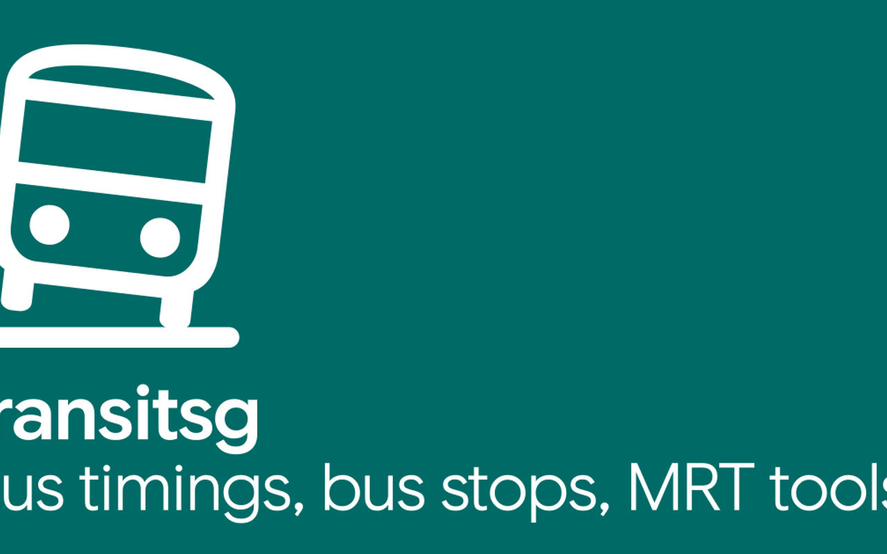 Homepage screenshot of transitsg.ingstudios.dev
