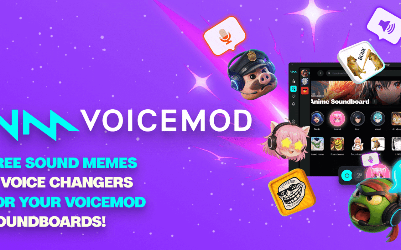 Homepage screenshot of tuna.voicemod.net