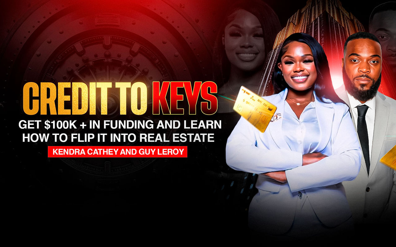 Homepage screenshot of turncredit2keys.com