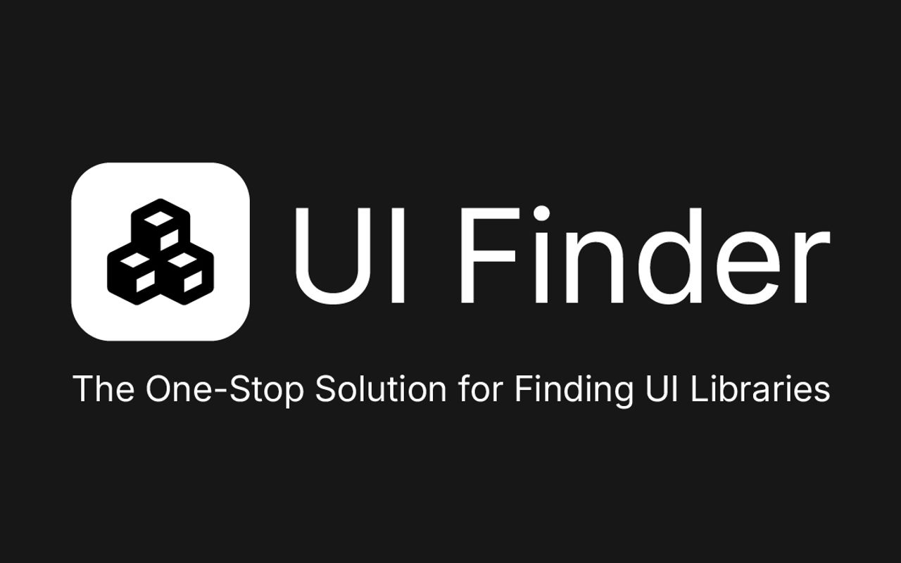 Homepage screenshot of ui-finder-dev.vercel.app