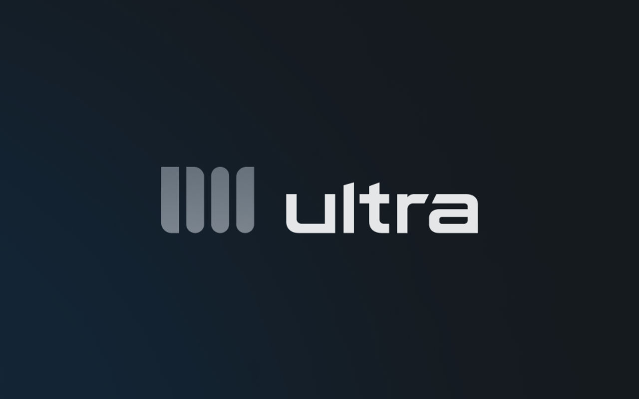 Homepage screenshot of ultra.audio