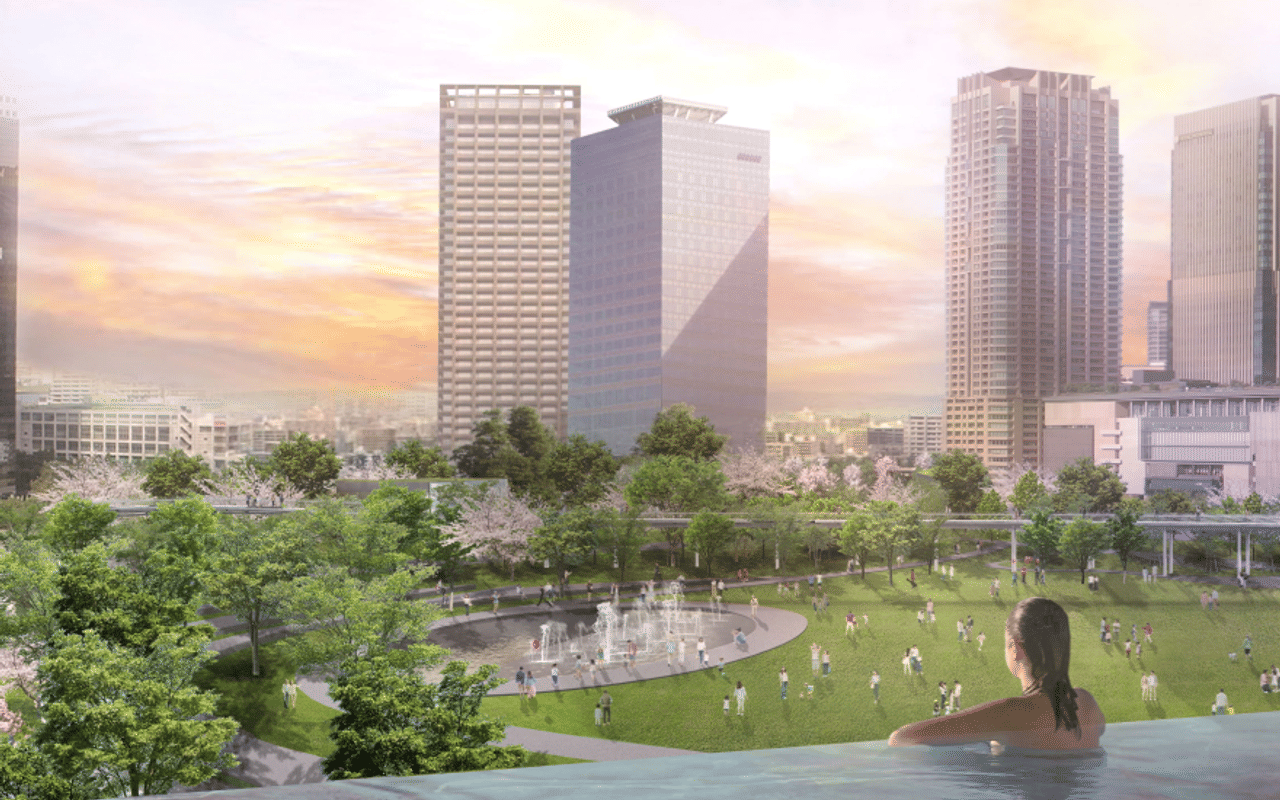 Homepage screenshot of umekita-onsen.jp