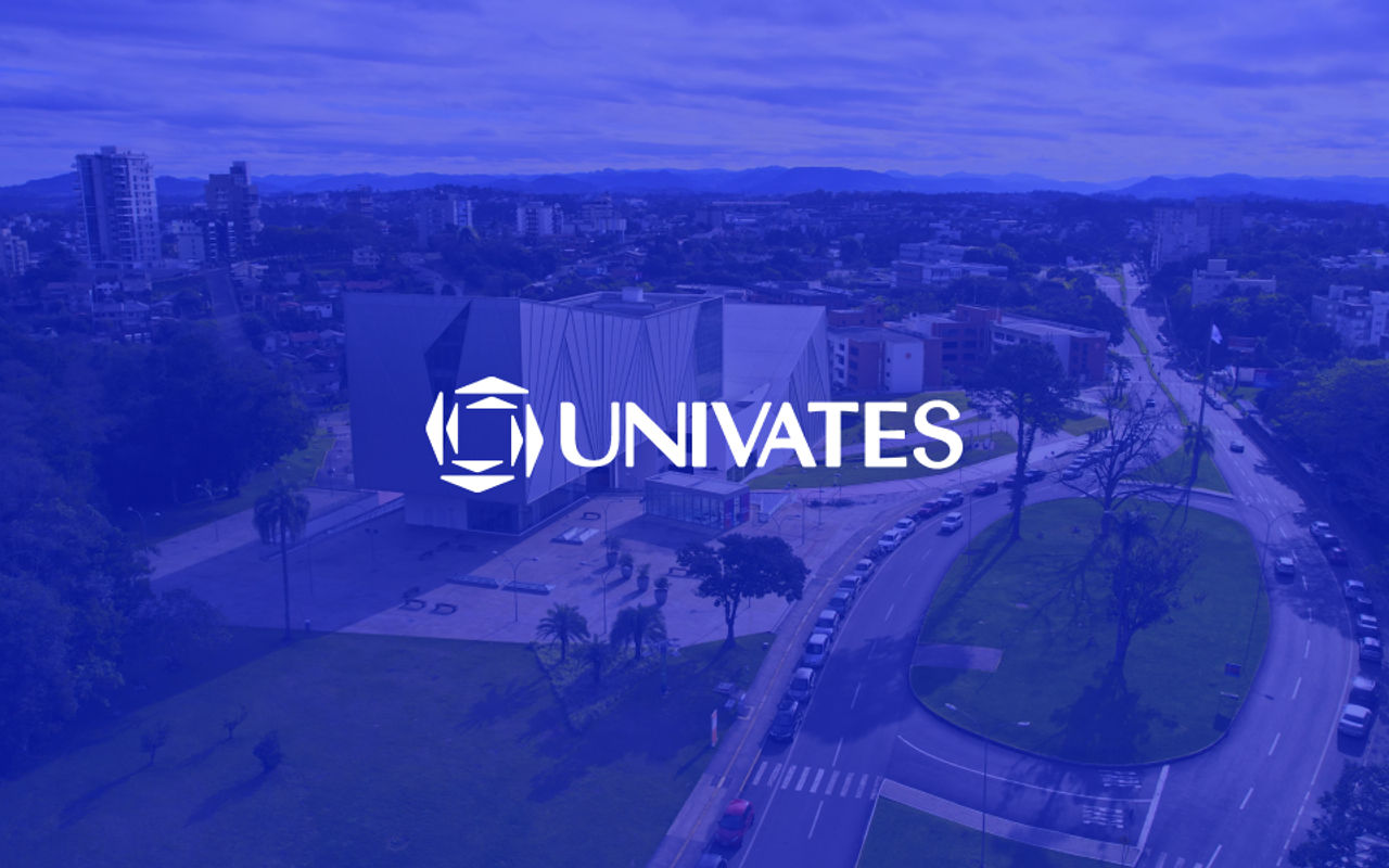 Homepage screenshot of univates.br