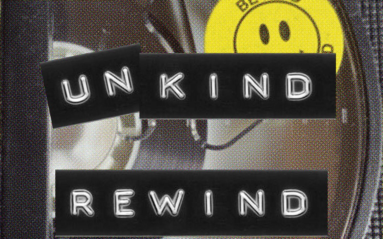 Homepage screenshot of unkindrewind.com