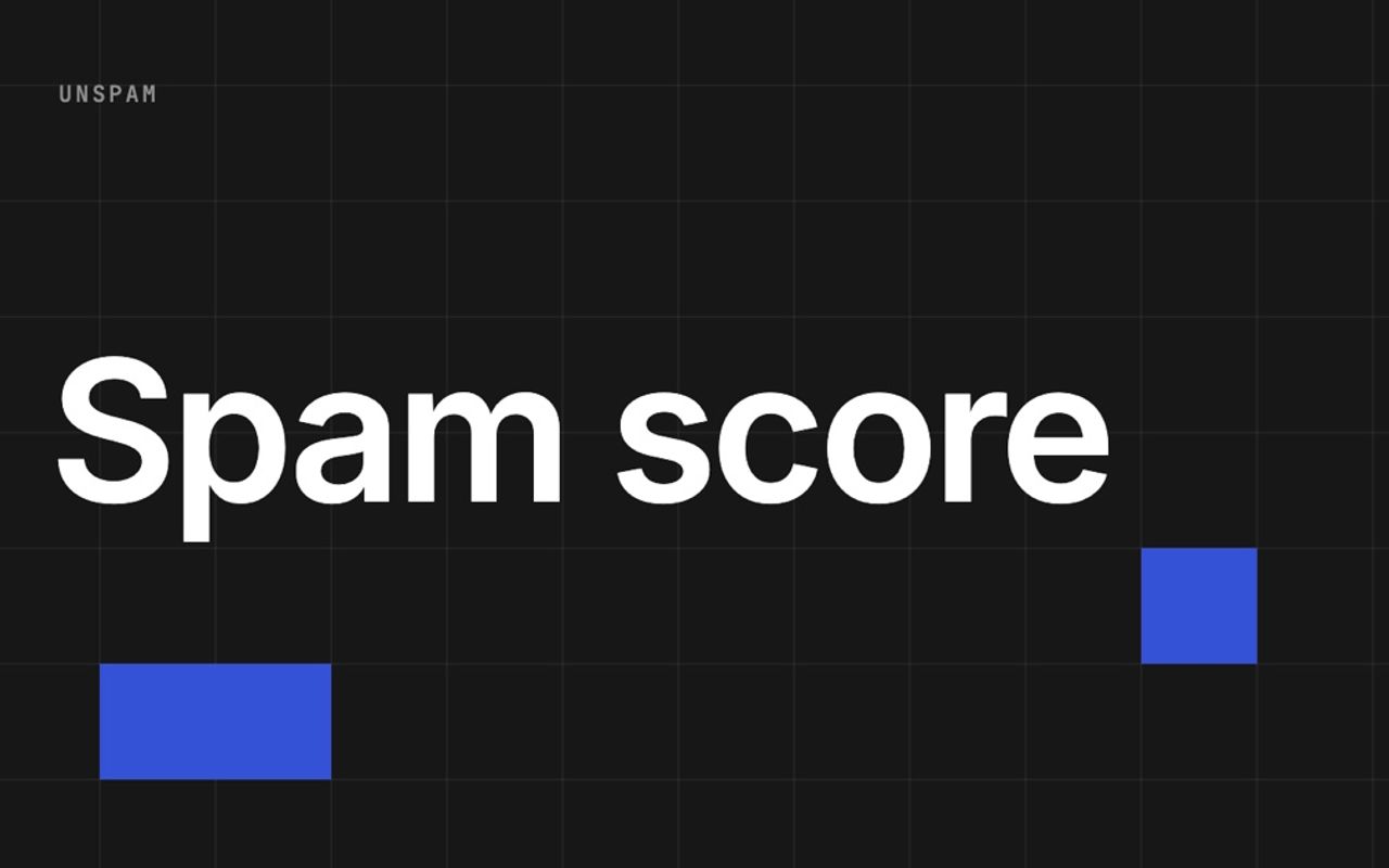 Homepage screenshot of unspam.email