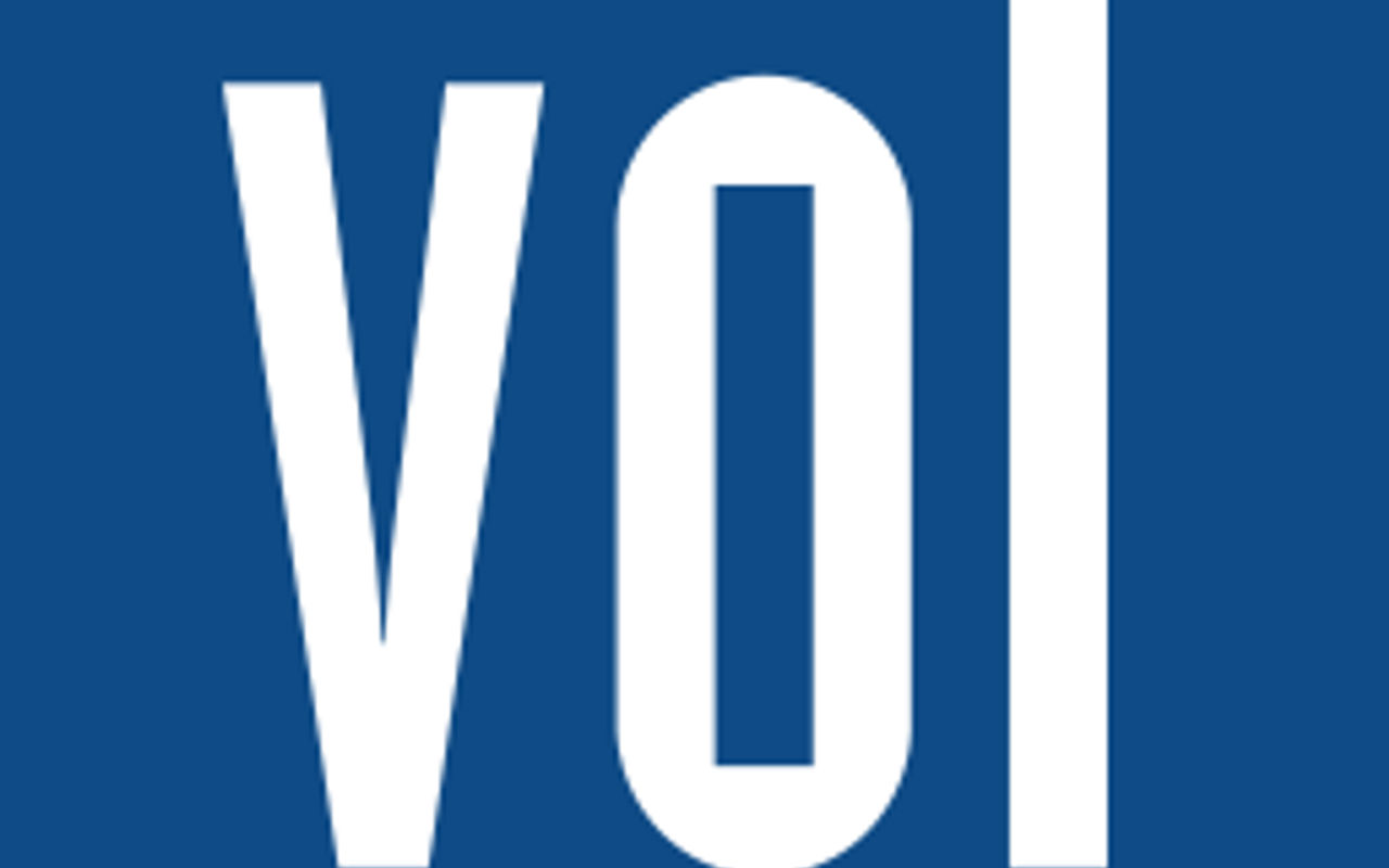 Homepage screenshot of vol.no