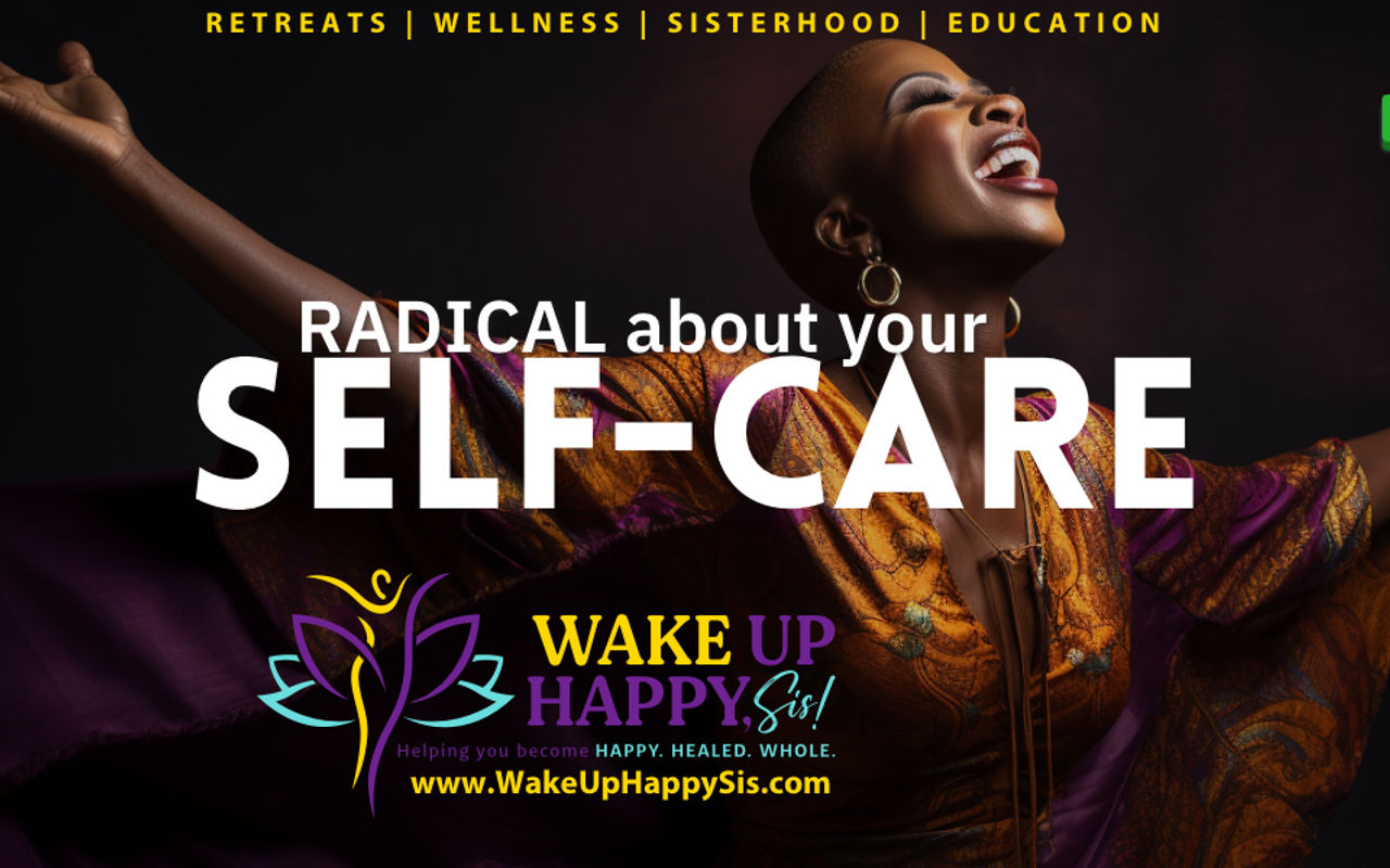 Homepage screenshot of wakeuphappysis.com