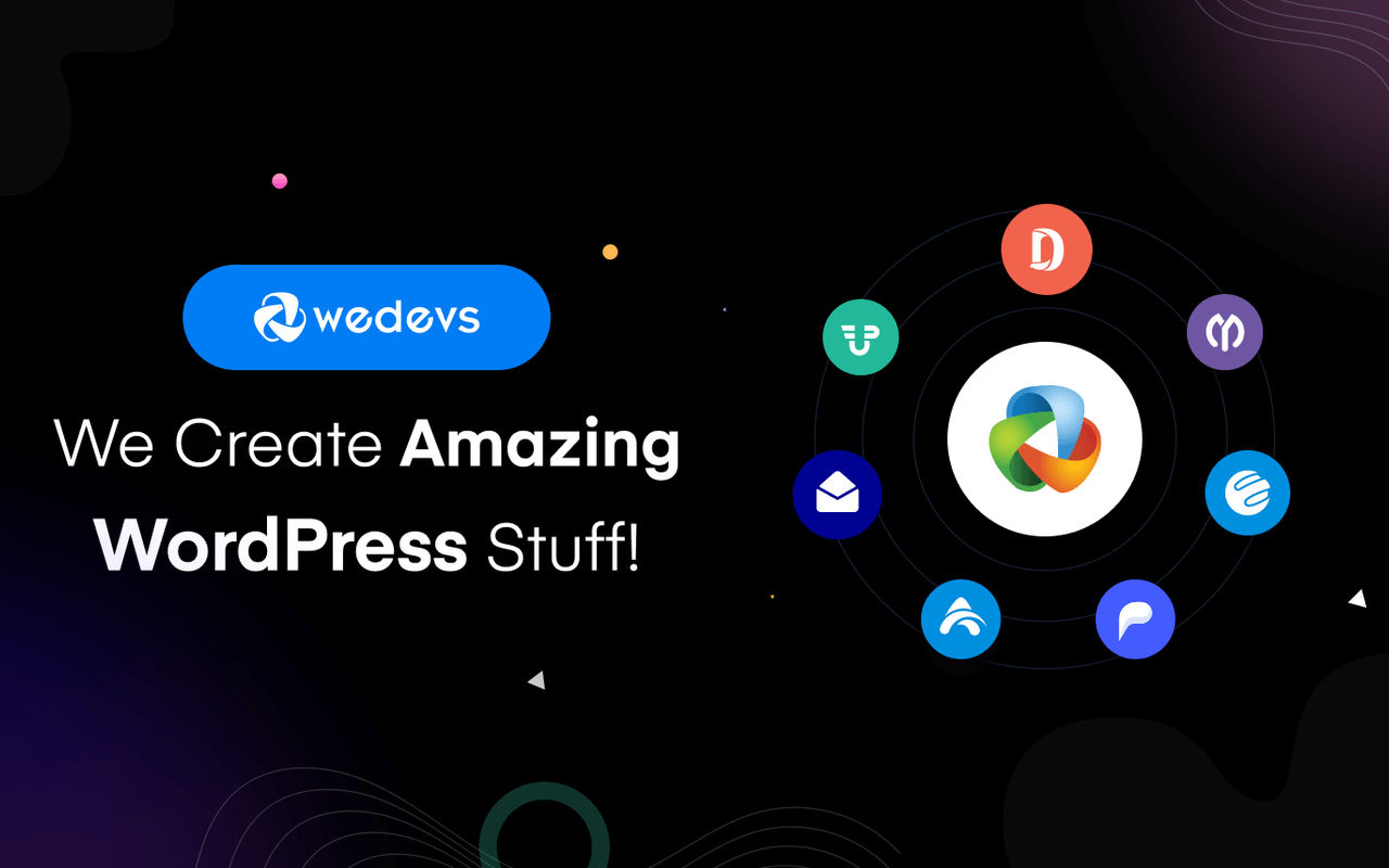 Homepage screenshot of wedevs.com