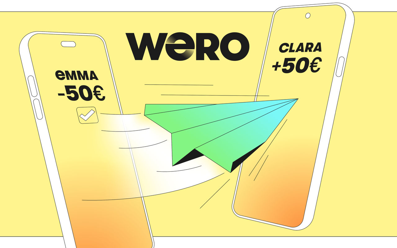Homepage screenshot of wero-wallet.eu