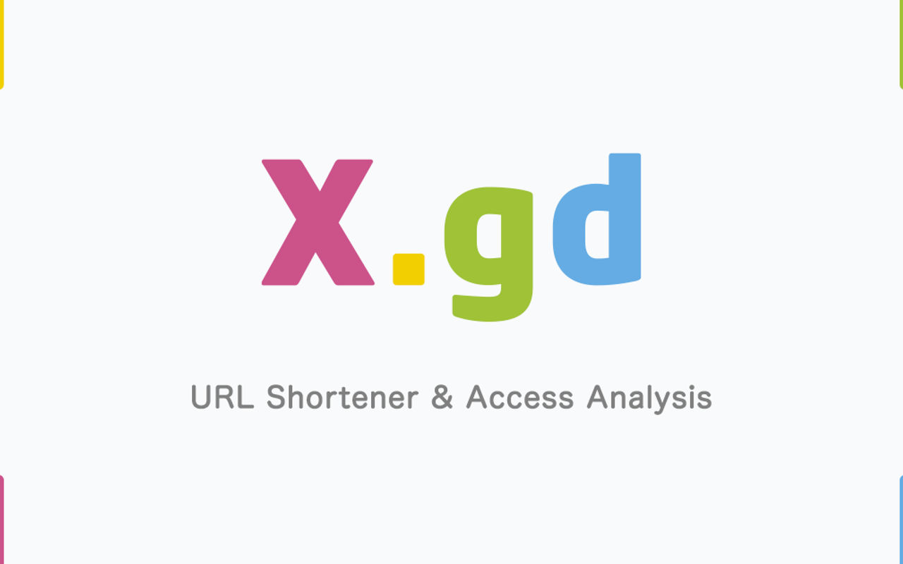 Homepage screenshot of x.gd