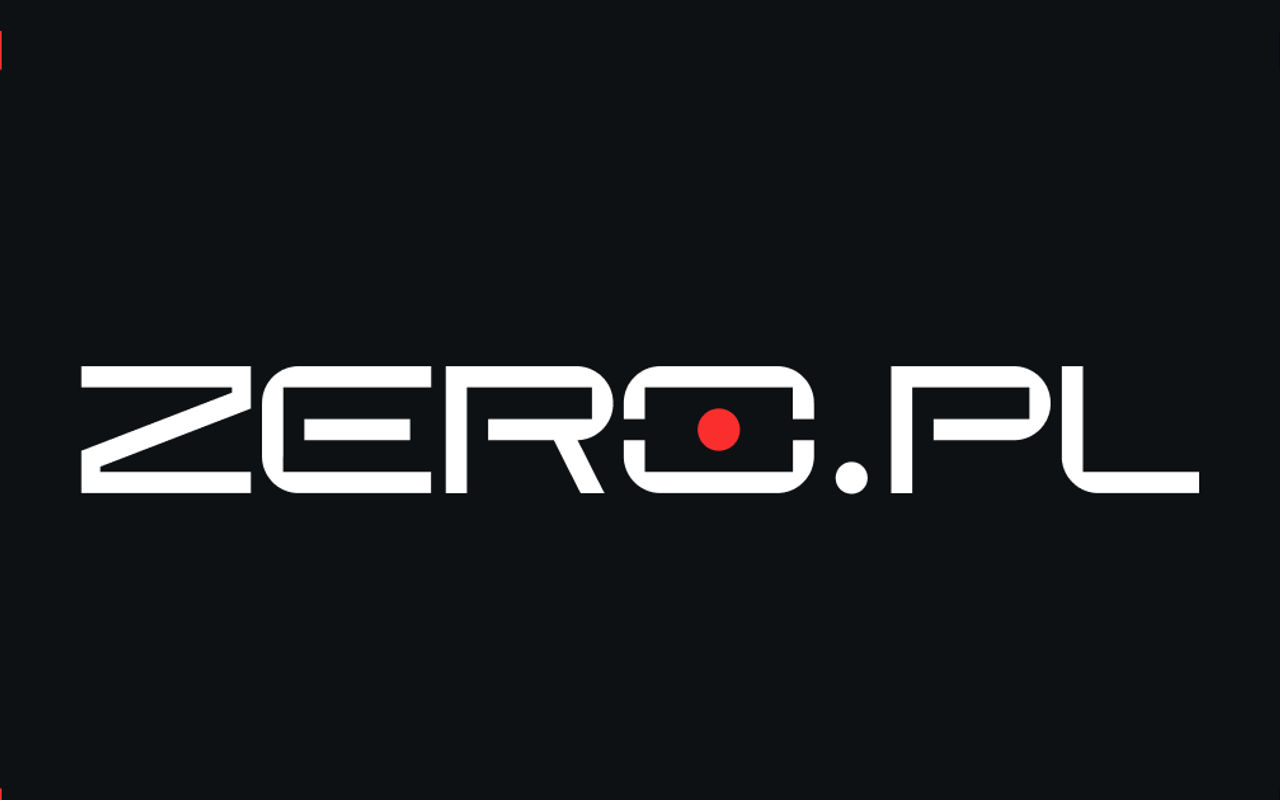 Homepage screenshot of zero.pl