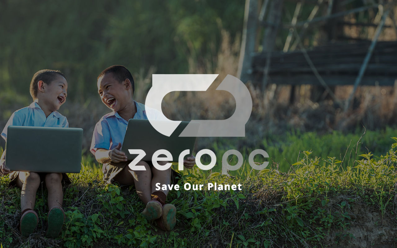 Homepage screenshot of zeropc.jp