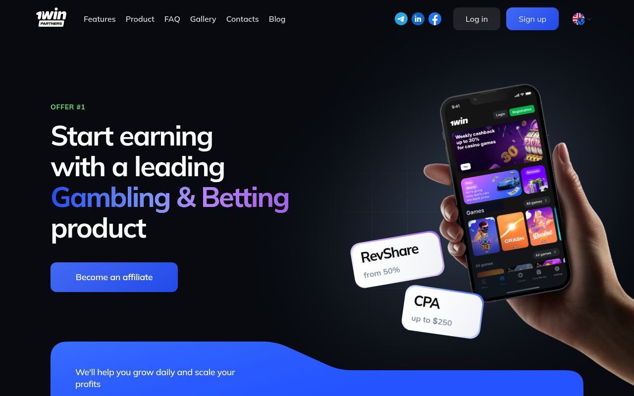 Homepage screenshot of 1w.run