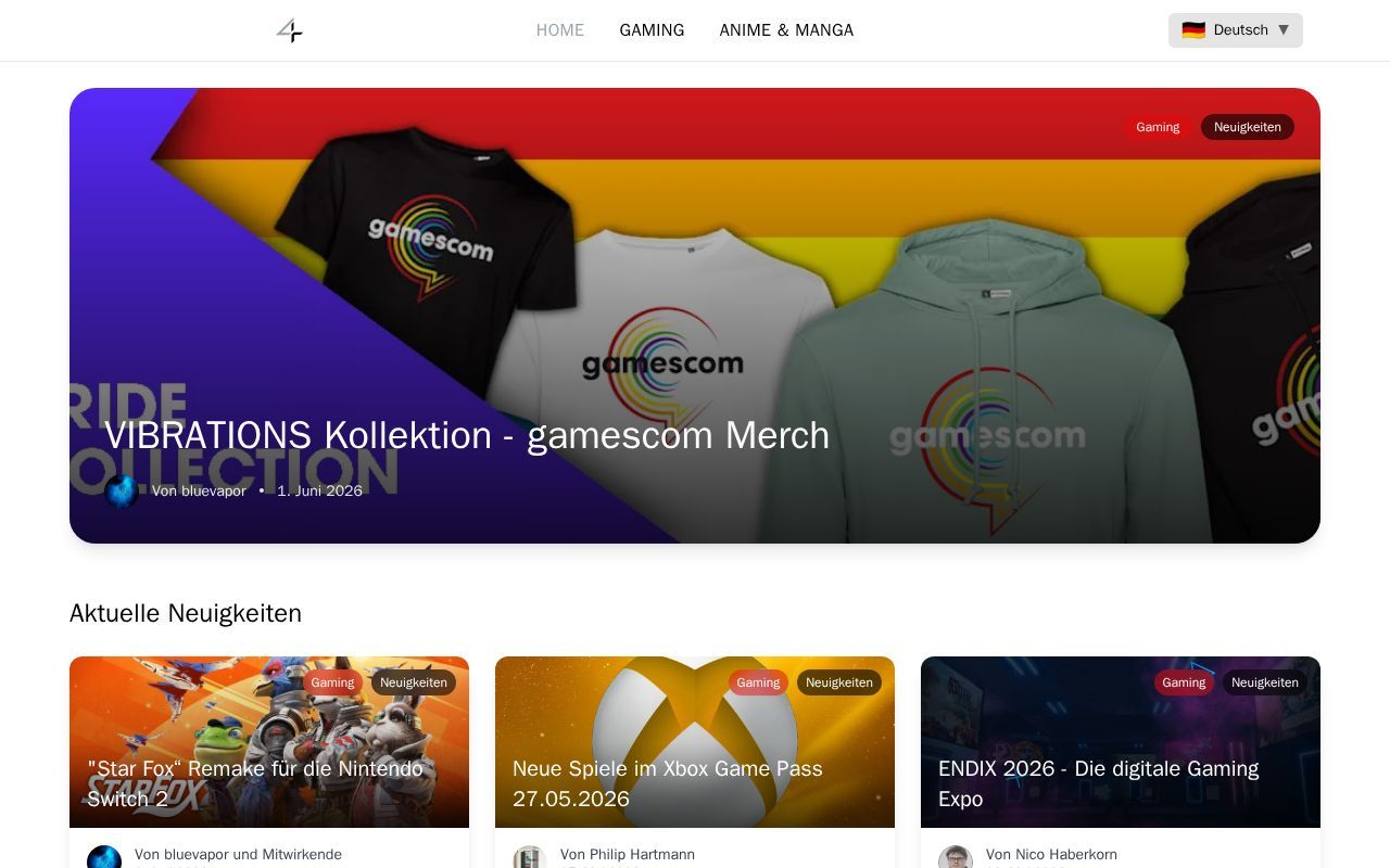 Homepage screenshot of 4-rg.com