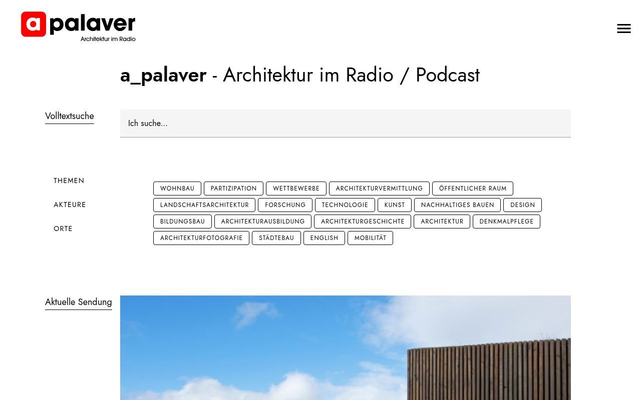 Homepage screenshot of apalaver.com