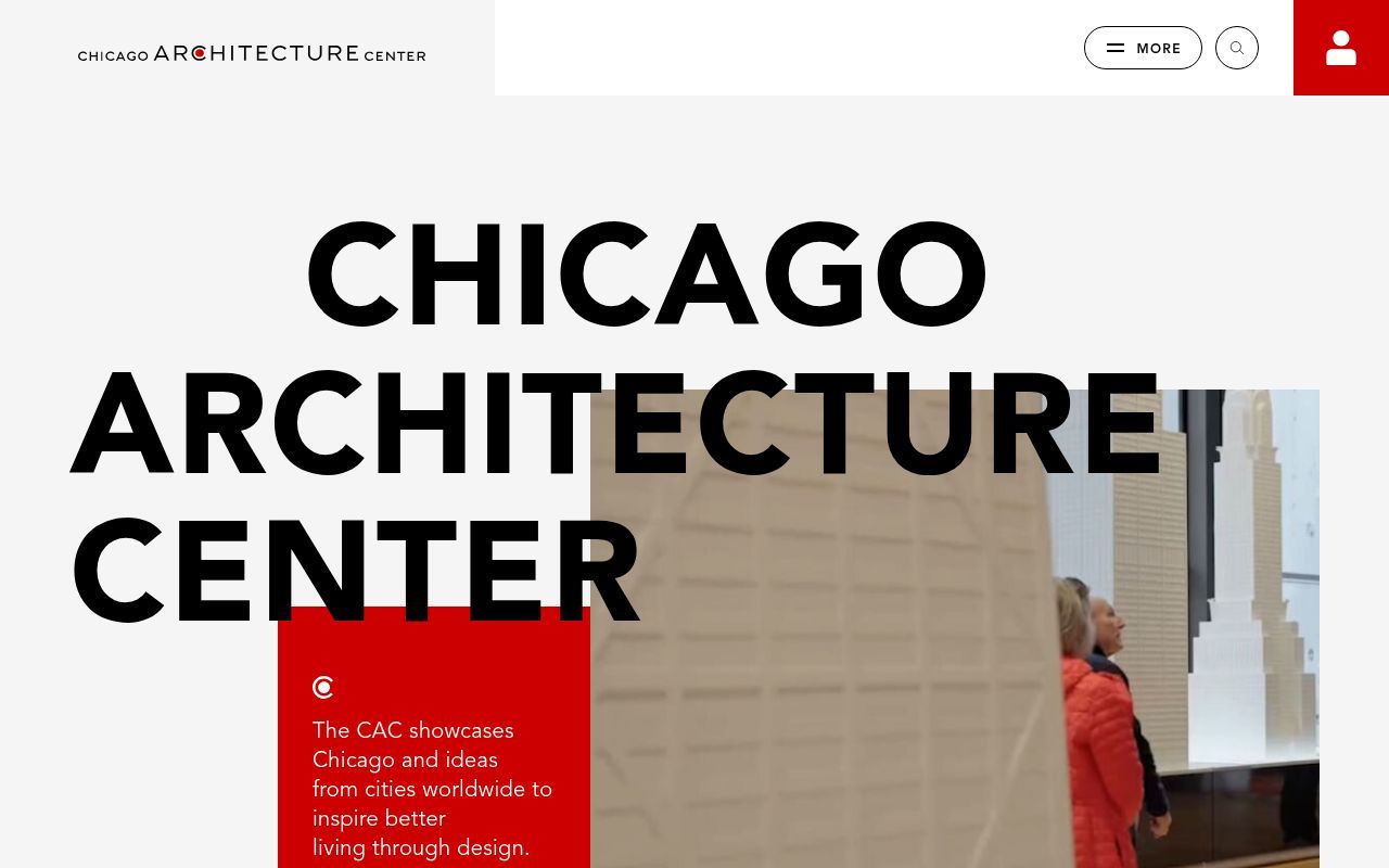 Homepage screenshot of architecture.org