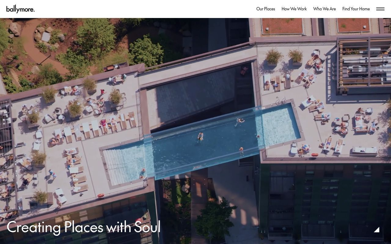 Homepage screenshot of ballymoregroup.com