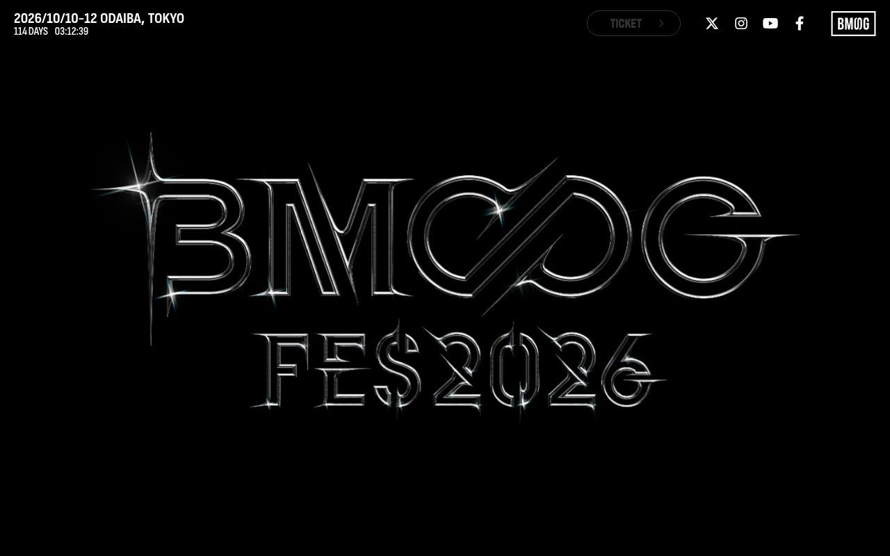 Homepage screenshot of bmsgfes.tokyo