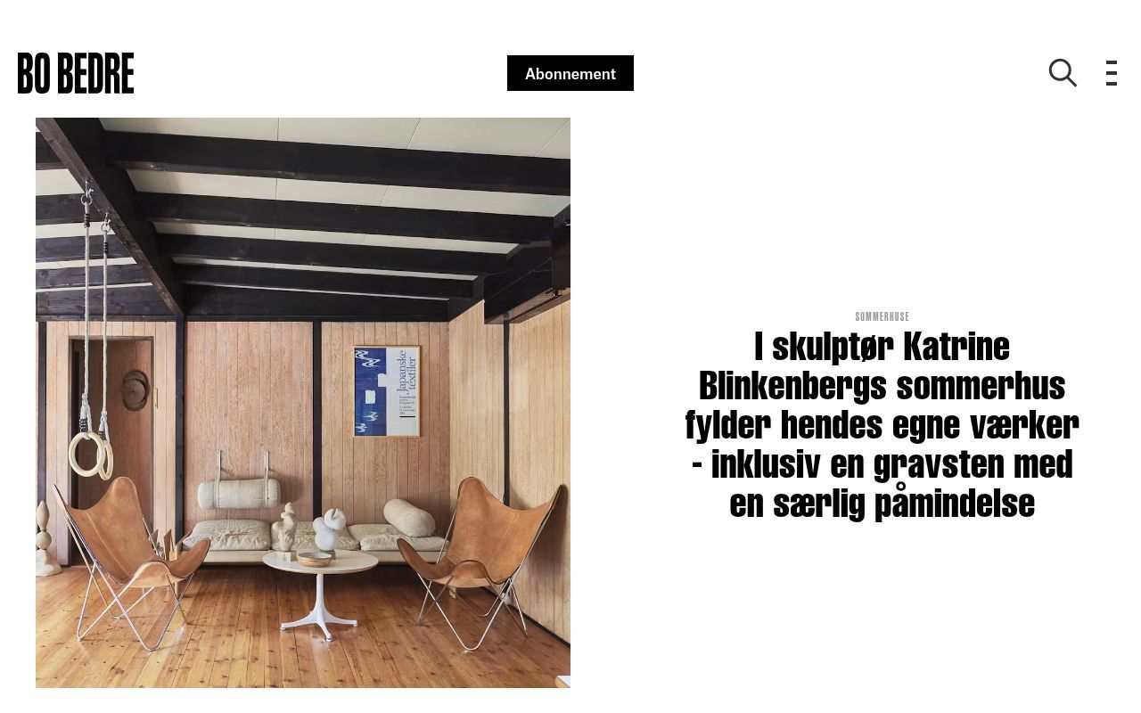 Homepage screenshot of bobedre.dk