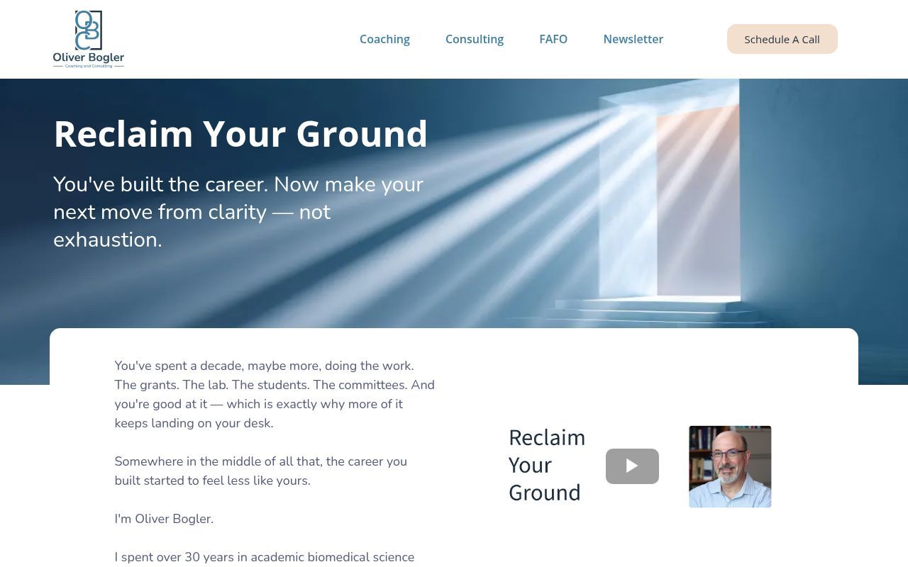 Homepage screenshot of bogler.cc
