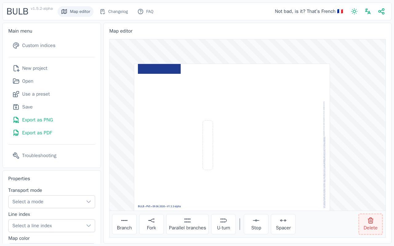 Homepage screenshot of bulb.slama.io