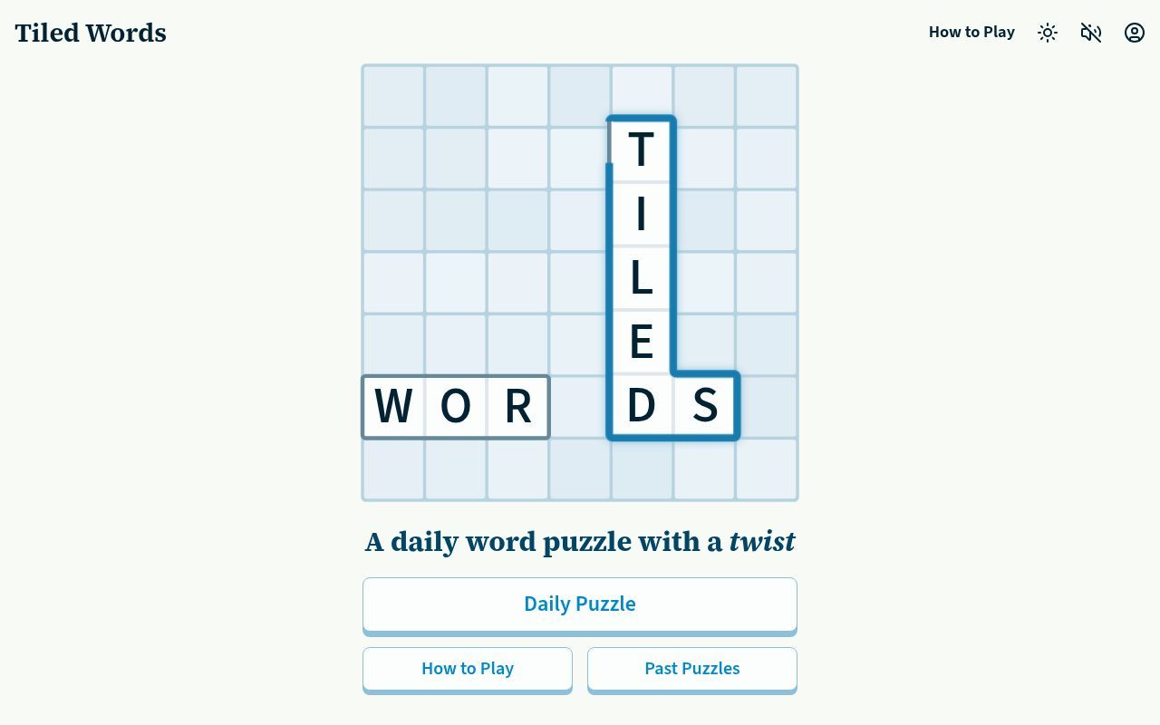 Homepage screenshot of deploy-preview-47--tiled-words.netlify.app