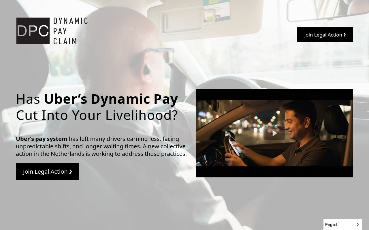 Homepage screenshot of dynamicpay.org
